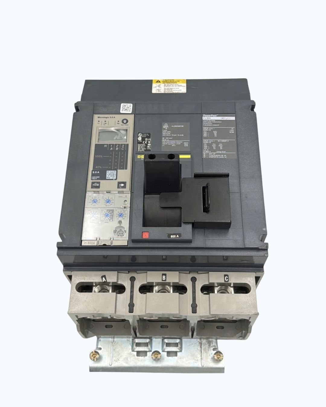 Interruptor Termomagnético PowerPact 800A 3 P - PJA36080U41A - Imagen 2
